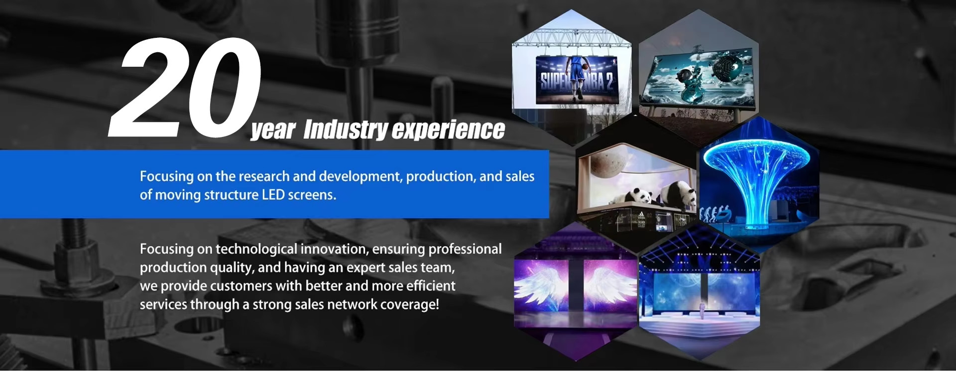 chất lượng Màn hình LED di chuyển nhà máy sản xuất